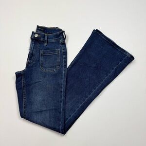 Women’s Aéropostale High Rise Flare Denim Blue Jean Size 000